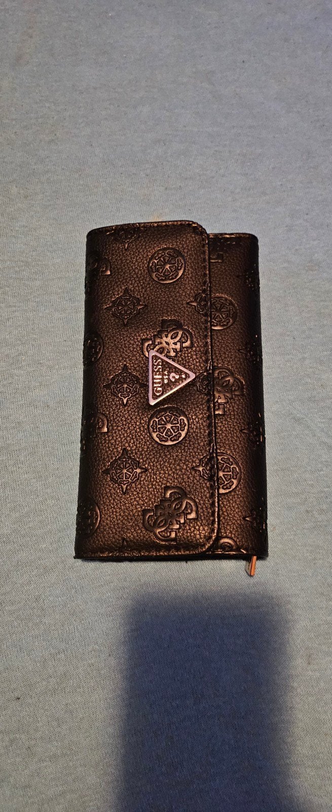 A vendre 30e grand portefeuille guess neuf authentique, Enlèvement, Neuf, Noir, Guess