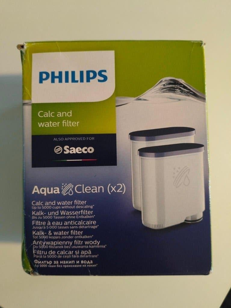PHILIPS AquaClean Waterfilter - 2 stuks, Electroménager, Accessoires de machine à café, Neuf, Filtre à eau, Enlèvement, Philips