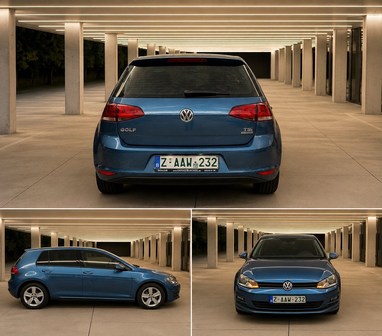 GOLF 7 1.2 TSI BENZINE 5 DEURS PARKEERSENSOREN, Autos, Euro 5, Achat, 63 kW, Entreprise