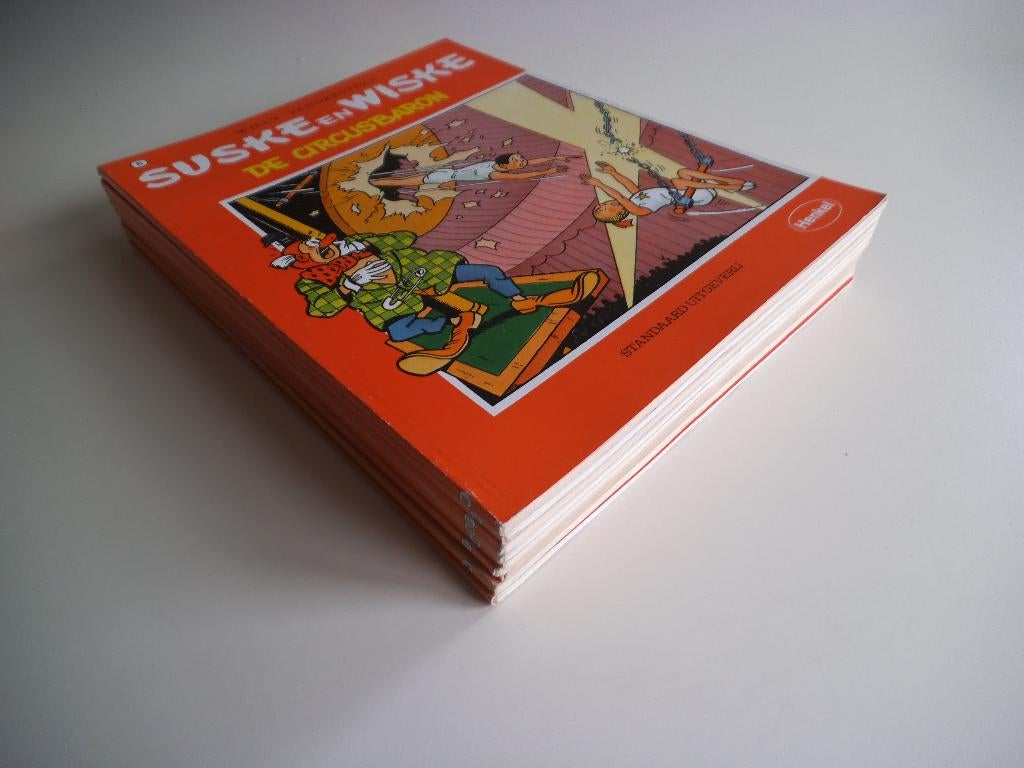 Lot 9 x Suske en Wiske reclame uitgaven Henkel, Plusieurs BD, Enlèvement ou Envoi, Utilisé, Willy Vandersteen