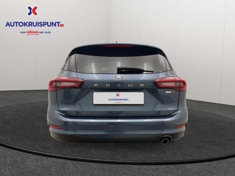 Ford Focus EcoBoost mHEV Active, Auto's, Stof, Gebruikt, Zwart, Blauw