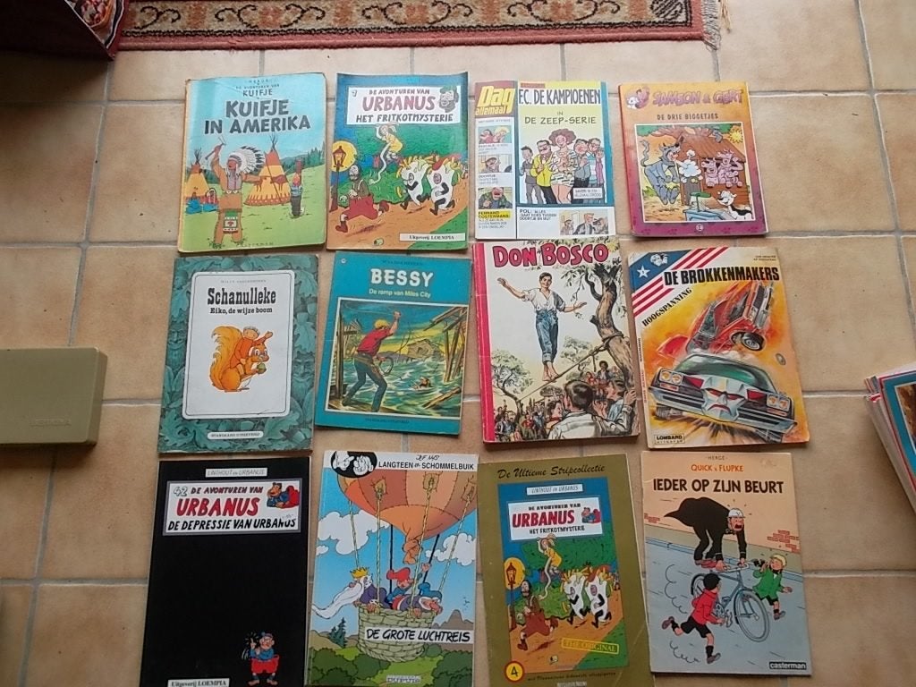 strips, Ophalen