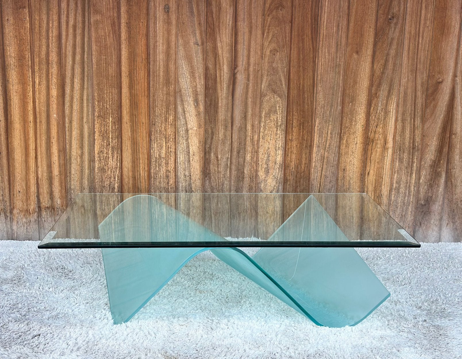 Vintage curved coffeetable by Reflex, Ophalen