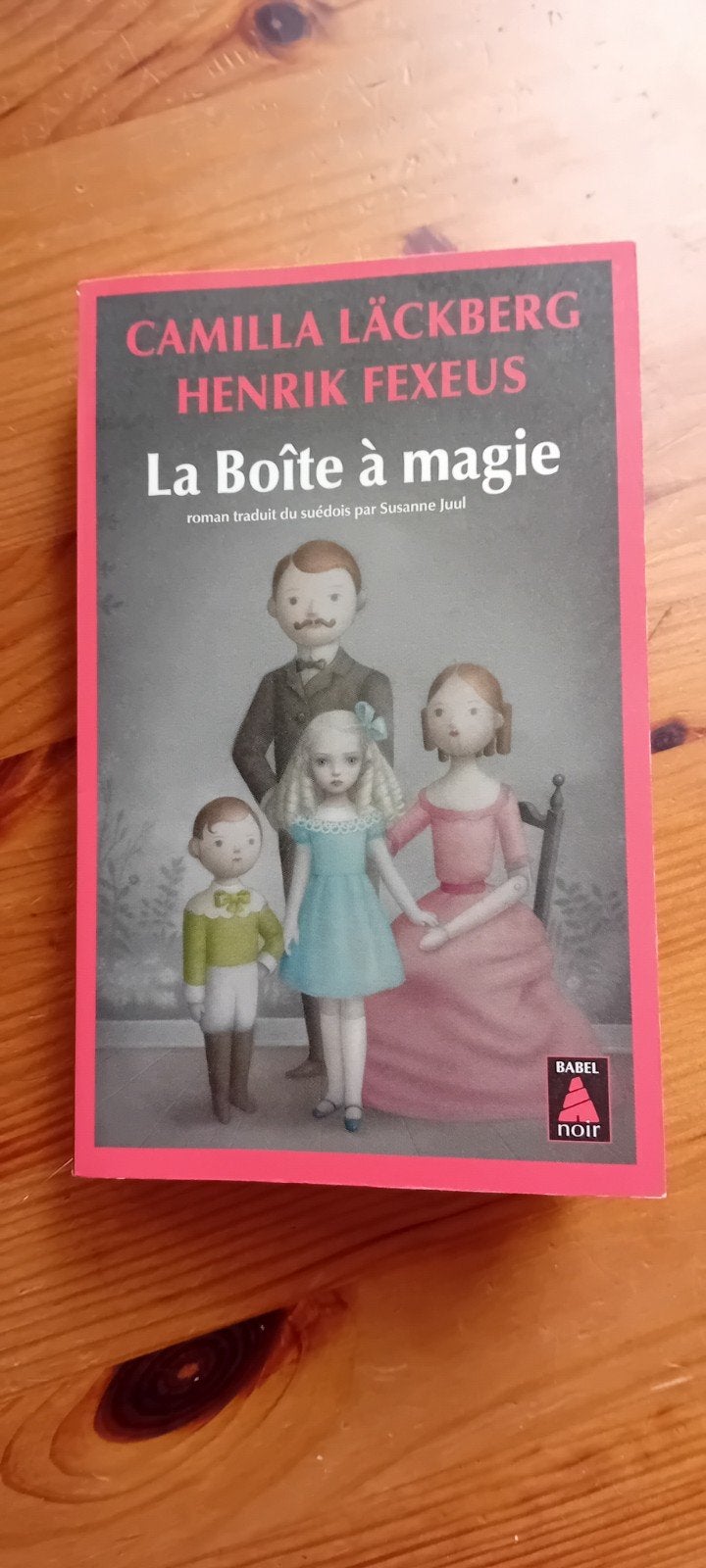 "La boîte à magie" Camilla Läckberg, Enlèvement ou Envoi