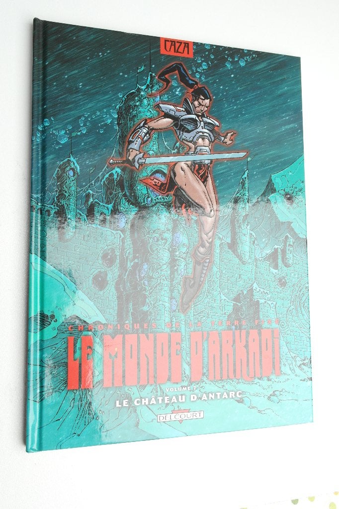 Bd LE MONDE D'ARKADI tome 7 (EO état neuf) de CAZA, Eén stripboek, Ophalen of Verzenden, Zo goed als nieuw, CAZA