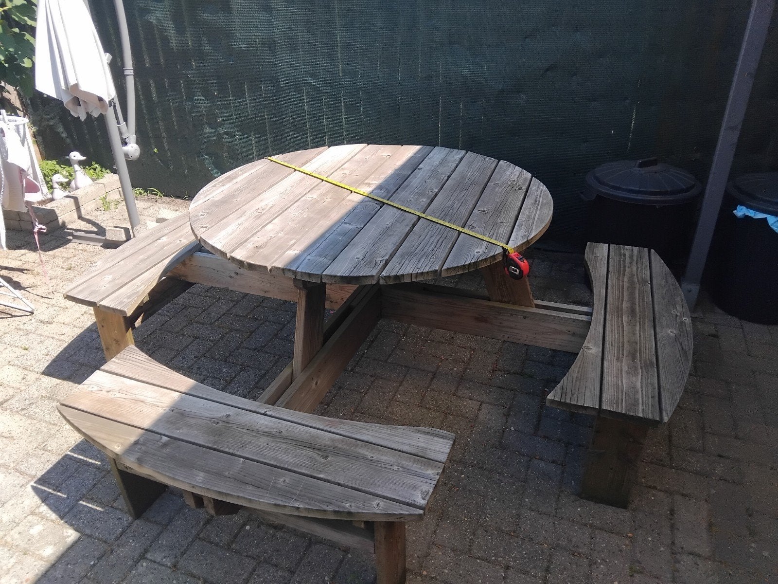 Picknick tafel 8personen, Enlèvement