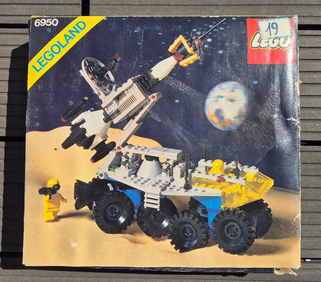 Lego 6950 - mobile rocket transporter (1982), Instructions incluses, Enlèvement ou Envoi, Lego, Space