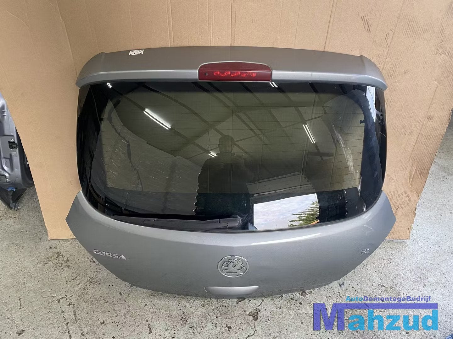 OPEL CORSA D 3DRS Grijs Z179 Achterklep 2006-2014, Gebruikt, Deur, Opel Automobile GmbH, Kontakt@opel-infoservice.de