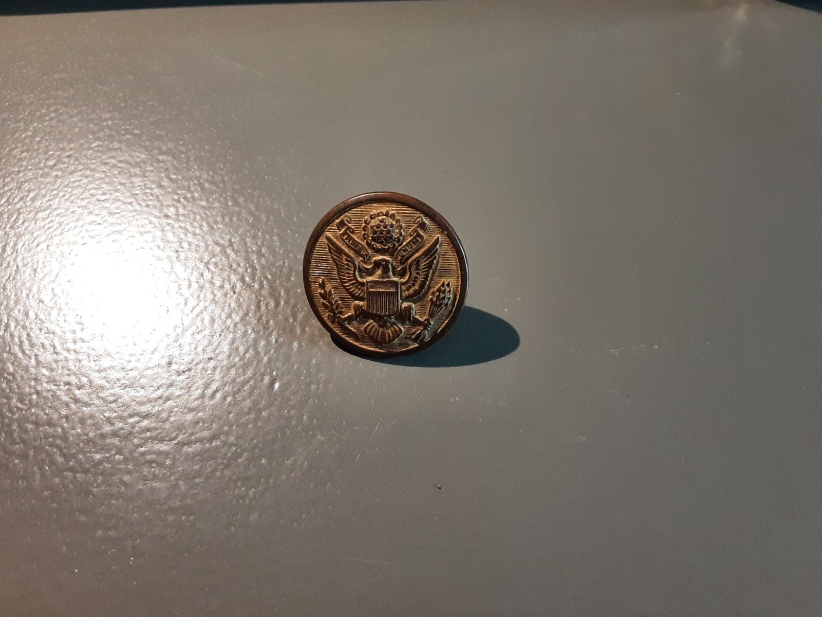 Bouton laiton US ww2, Enlèvement ou Envoi