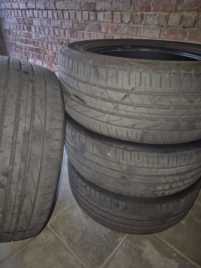 4 Hankook Ventus S1 evo2 SUV 235/55 R18 100v zomerbanden, Ophalen, 18 inch, Gebruikt, 235 mm