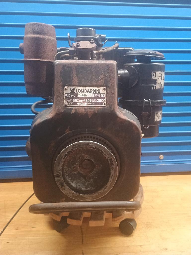 Lombardini diesel motor, Enlèvement, Utilisé, Moteur diesel