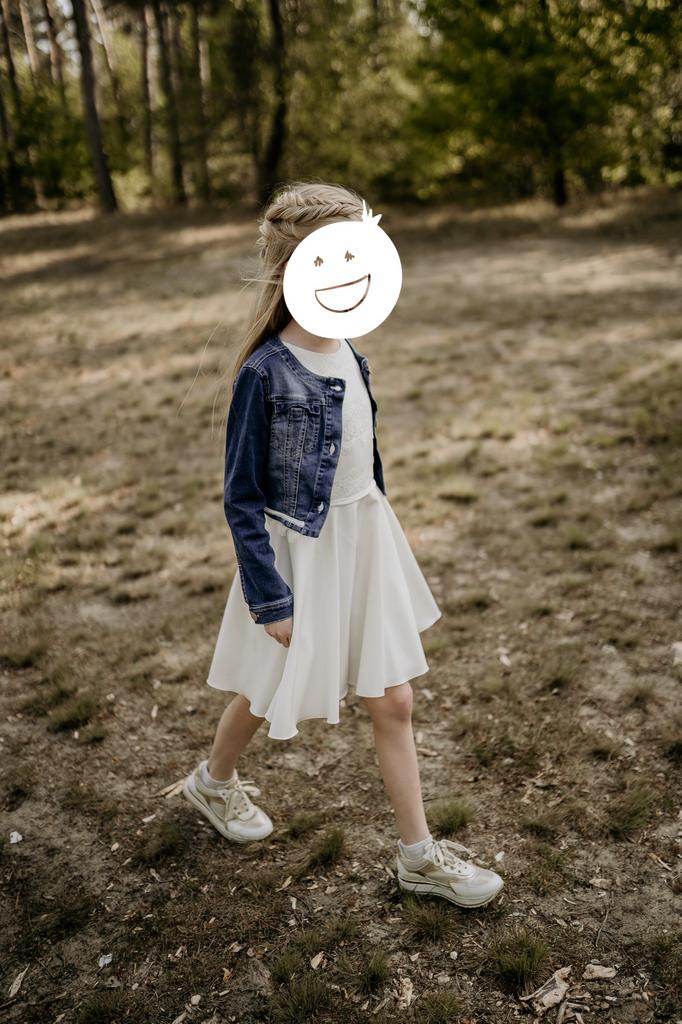 Communiekleren meisje 140 Diamante Blu, Ophalen, Zo goed als nieuw, Meisje