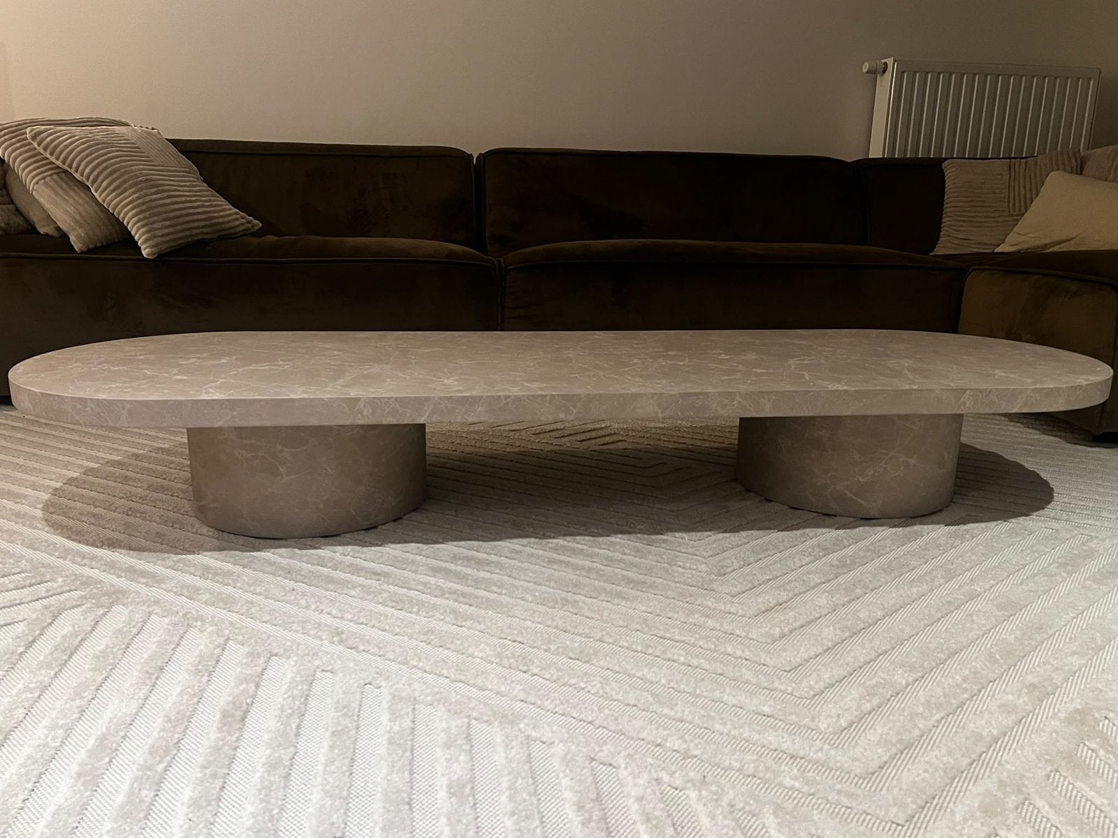 Japandi Salontafel (190 x 60 cm) – Gloednieuw in doos!, Ophalen, Zo goed als nieuw
