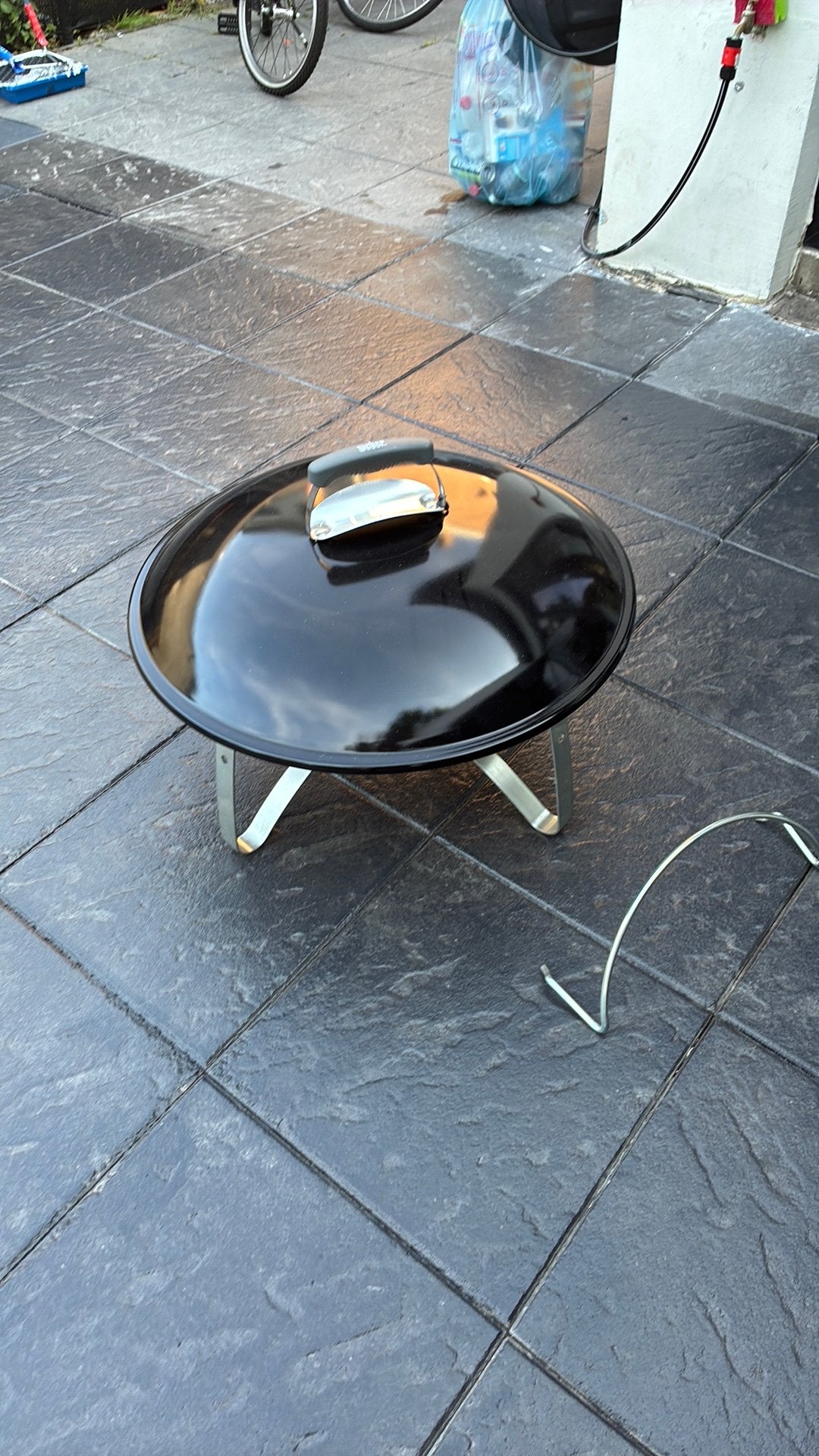 WEBER BBQ FIRE PLACE BLACK nieuw, Tuin en Terras, Vuurschalen, Ophalen, Nieuw