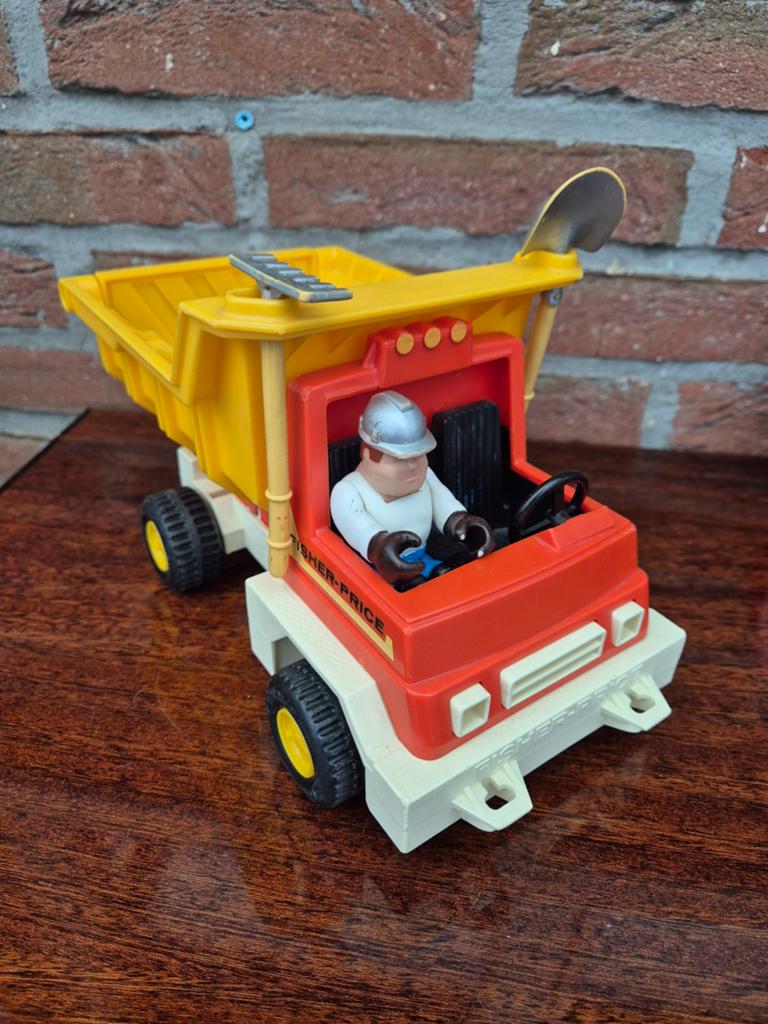 Camion et figurine Fisher price 1979, Enlèvement ou Envoi