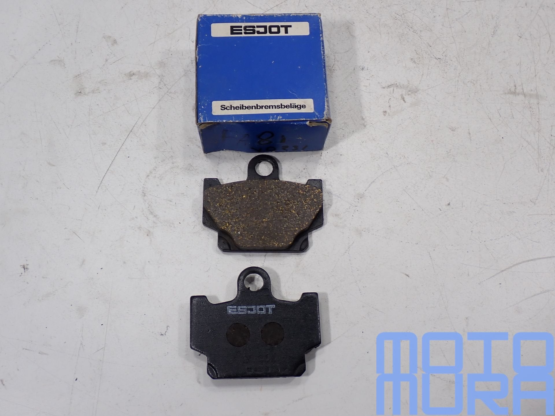 Esjot 5850 plaquettes de frein organiques pour Yamaha DT 80, Neuf, -, -, -