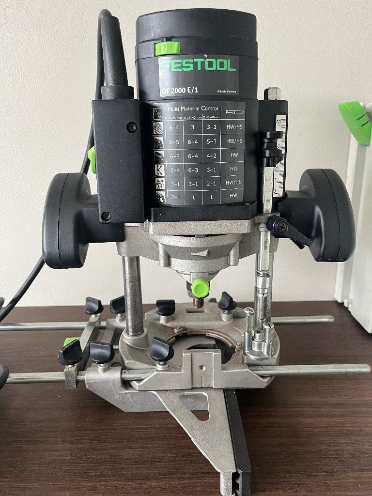 Festool bovenfrees, Doe-het-zelf en Bouw, Ophalen, Zo goed als nieuw, Bovenfrees, Festool