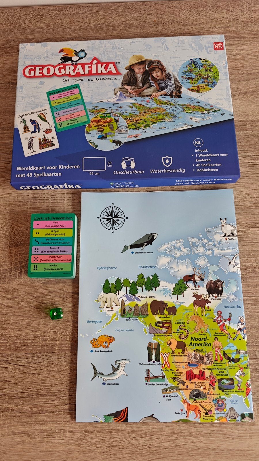 Spel ontdek de wereld, Hobby en Vrije tijd, Gezelschapsspellen | Overige, Ophalen of Verzenden