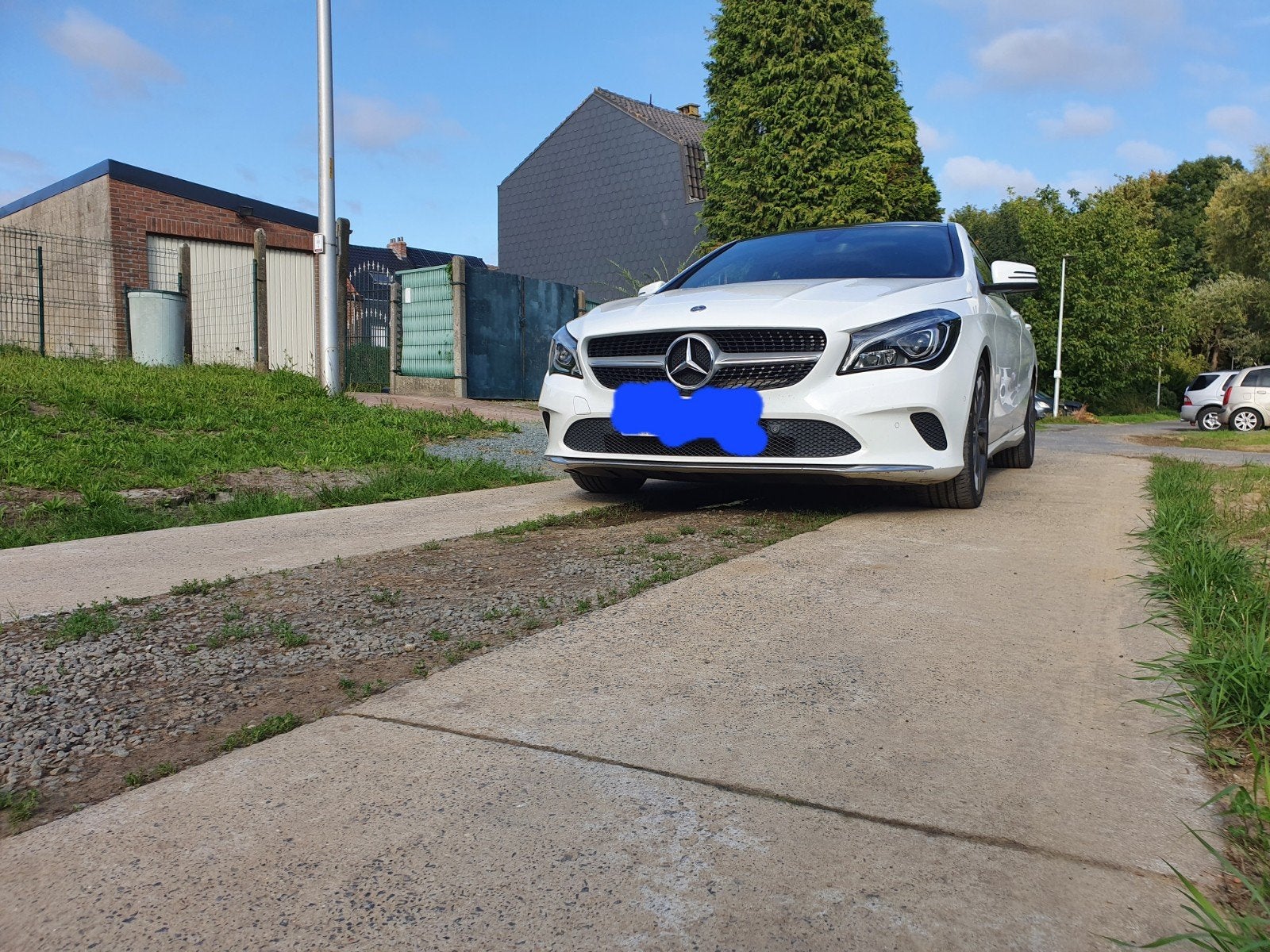 Mercedes CLA 180 Essence, Auto's, CLA, Leder en Stof, Wit, Berline
