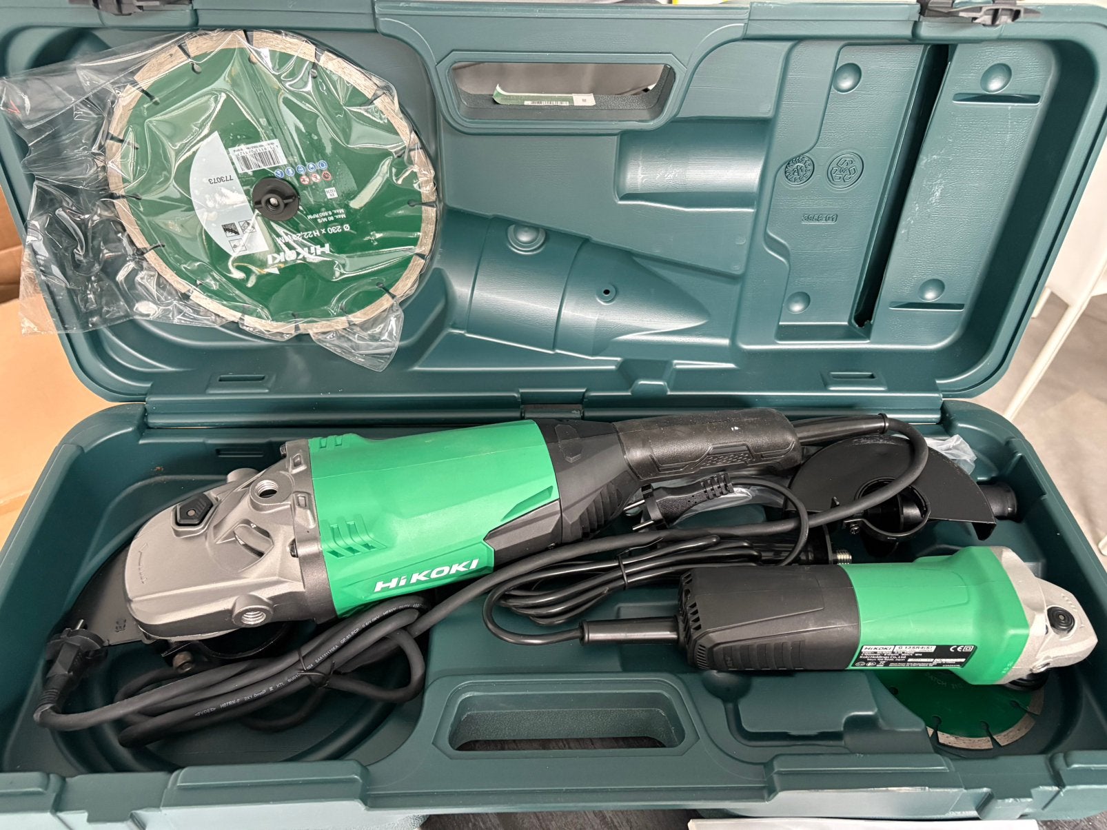 Hikoki combiset haakseslijpers G23SW2+G13SR4, Doe-het-zelf en Bouw, Ophalen, Nieuw