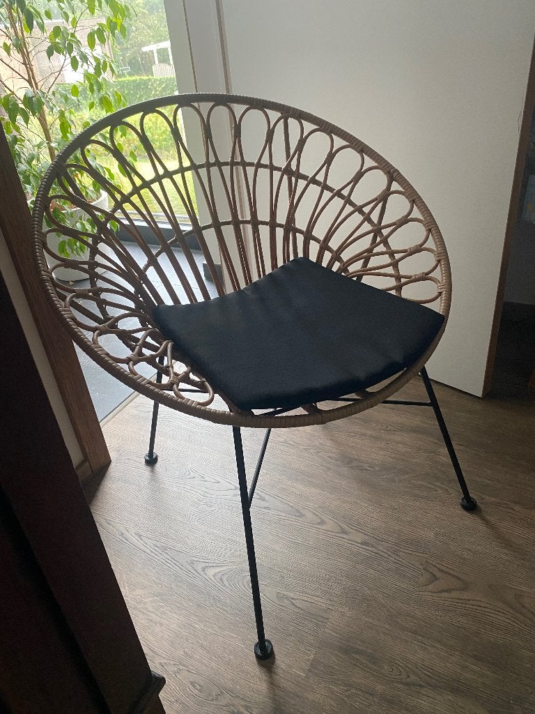 Stoel, Maison & Meubles, Enlèvement, Comme neuf, Brun, Bois
