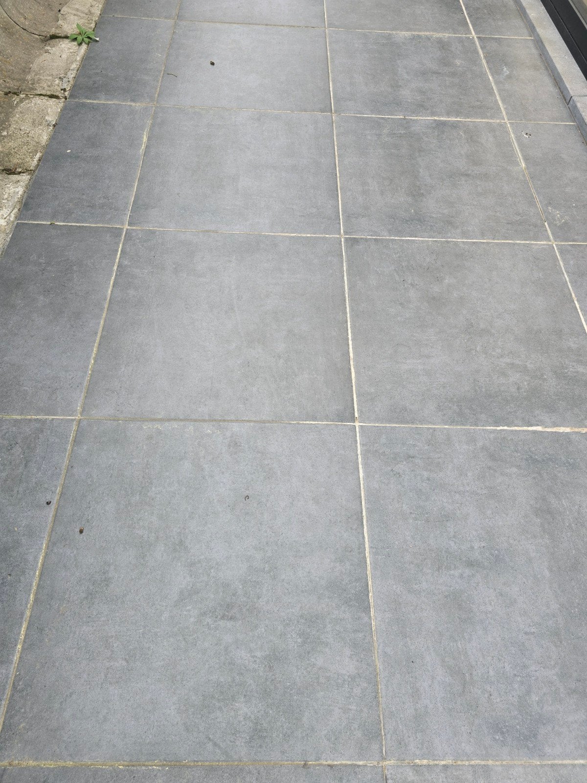 carrelage extérieur anthracite 61,5 x 61,5 cm, Enlèvement, Comme neuf, Céramique, 10 m²² ou plus