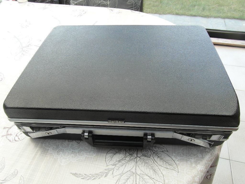 BUREAU AKTENTAS, Ophalen, Hard kunststof, Slot, Minder dan 50 cm