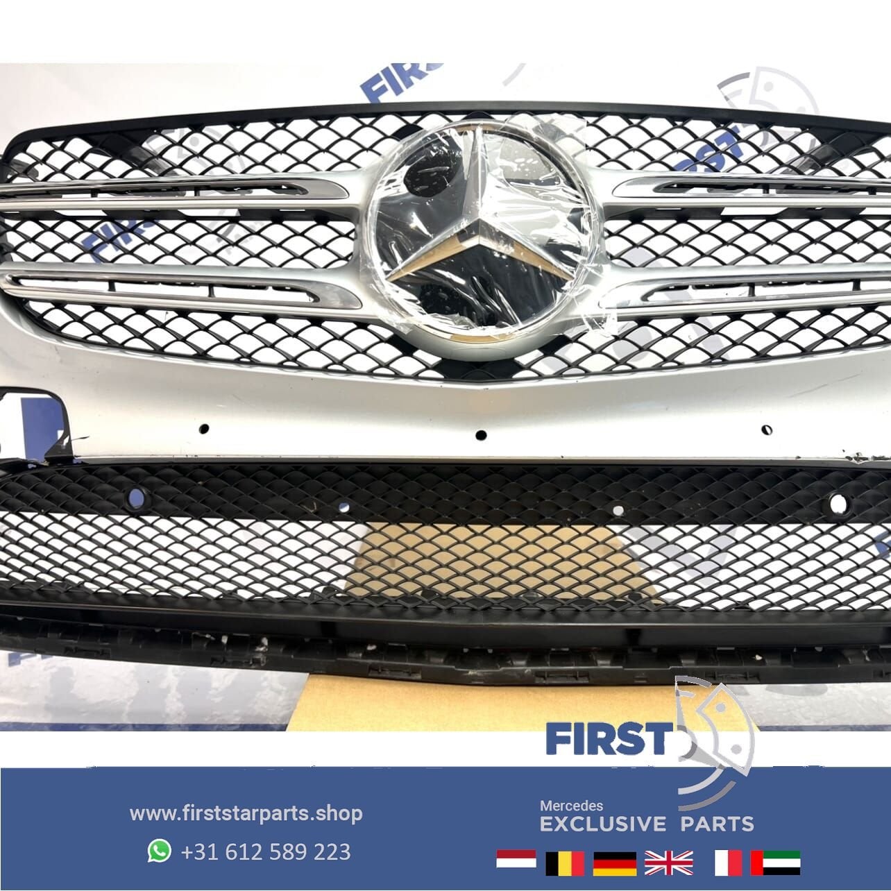 GLC BUMPER W253 X253 GLC43 AMG VOORBUMPER SEMI COMPLEET + GT, Utilisé, -, Avant, -