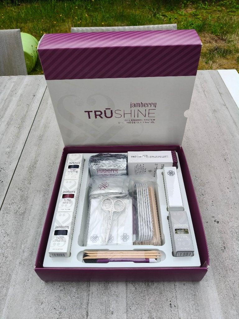 boîte de luxe de vernis à ongles en gel méga set Jamberry Tr, Neuf, Maquillage, Enlèvement ou Envoi, Autres couleurs