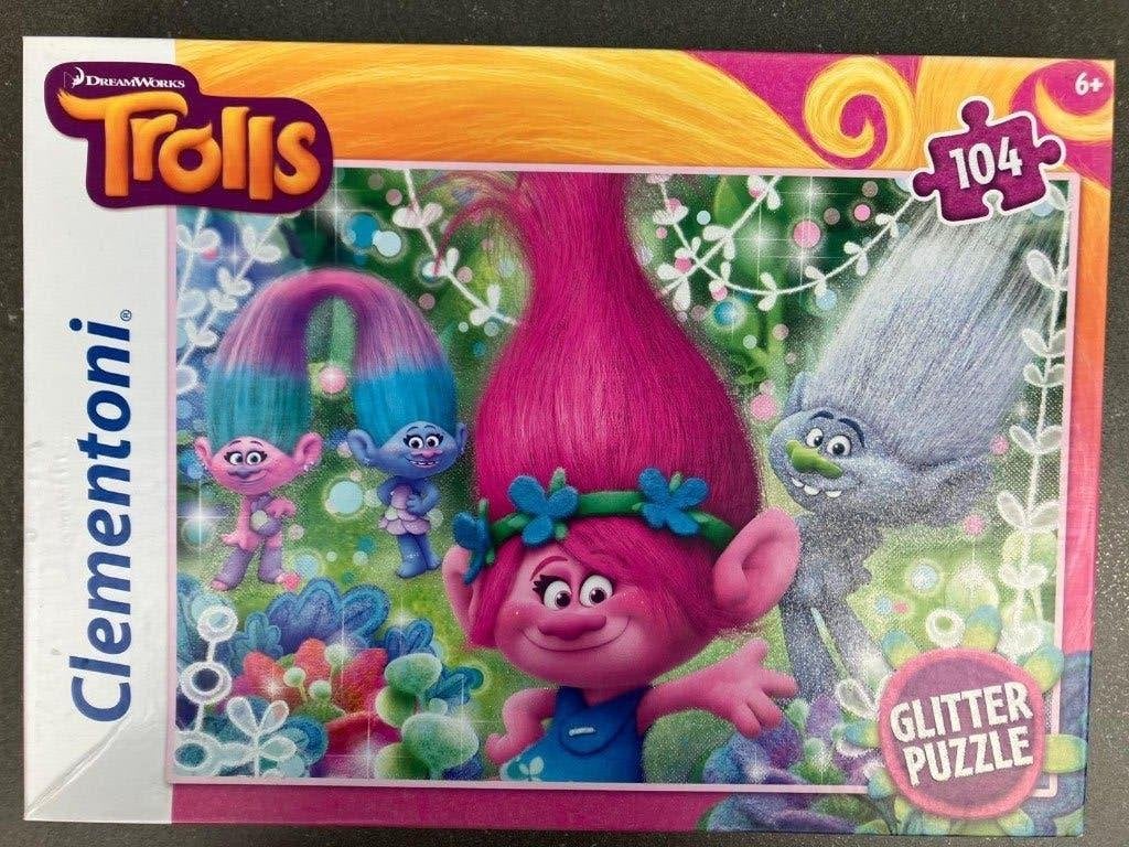 Puzzle Trolls, Enlèvement ou Envoi, Plus de 50 pièces, Comme neuf, 6 ans ou plus