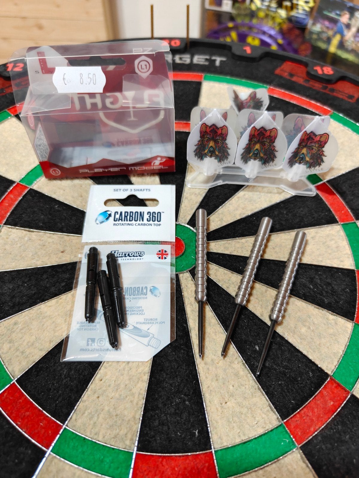 Red Dragon Javelin 22gr, Ophalen of Verzenden, Zo goed als nieuw, Pijlen