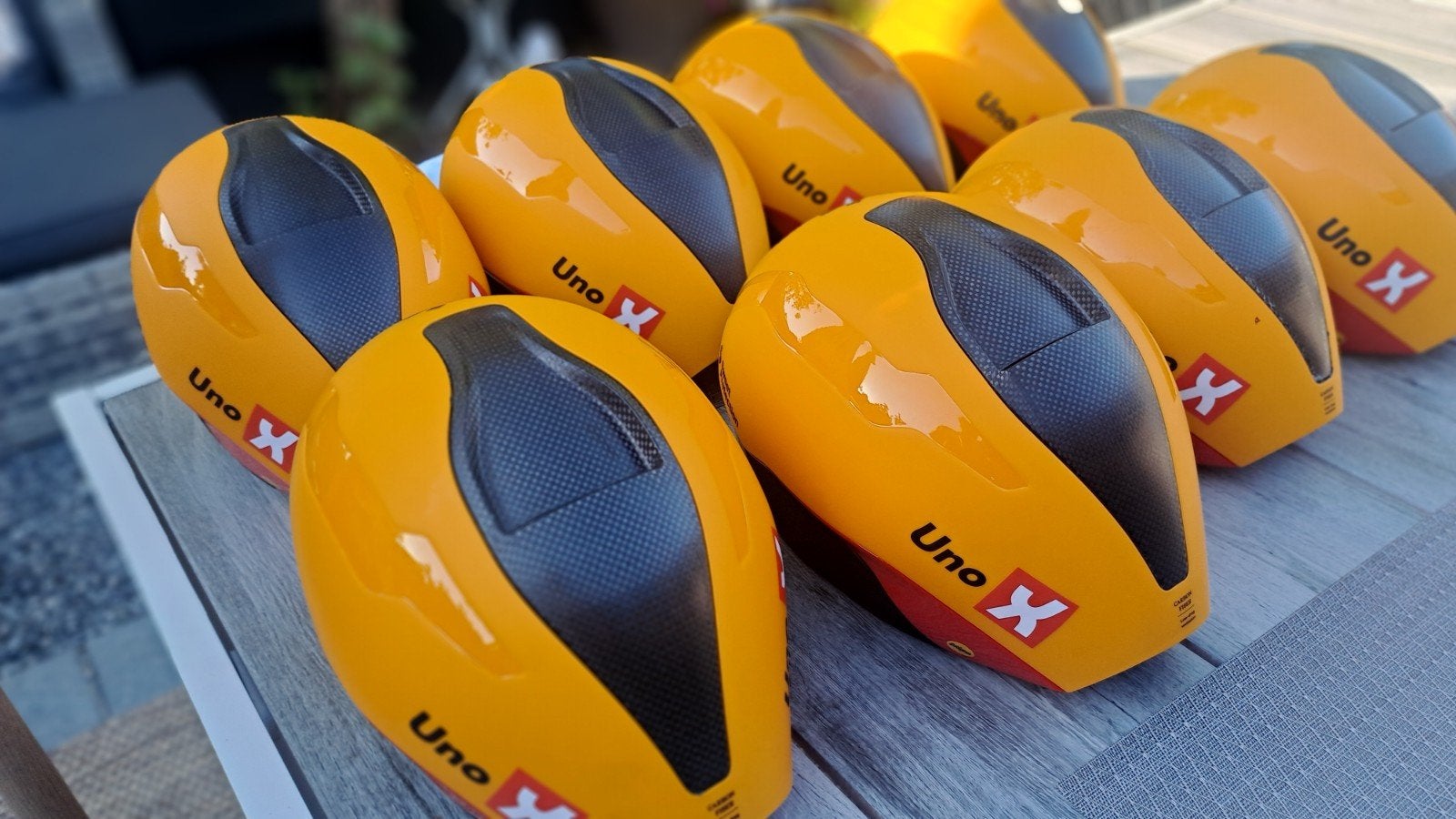 casque tt, Enlèvement