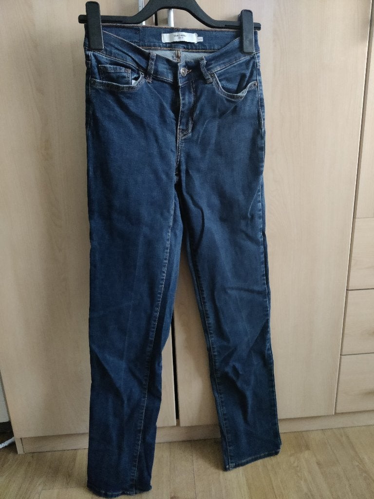 Dames jeansbroeken, Kleding | Dames, Ophalen of Verzenden, Zo goed als nieuw, Blauw