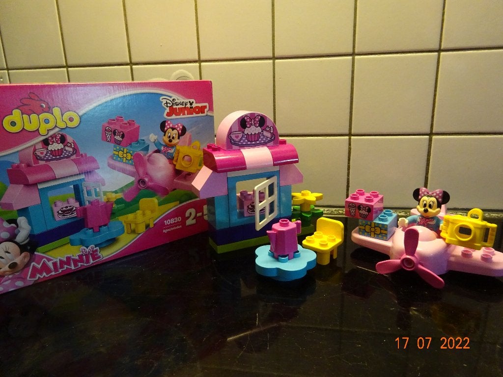 Duplo 10830 - Minnie's Theehuisje*VOLLEDIG*PRIMA STAAT*, Ophalen of Verzenden, Duplo, Disney