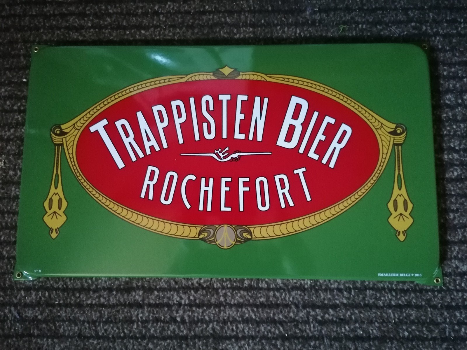 Rochefort émaille bord NL., Verzamelen, Ophalen of Verzenden