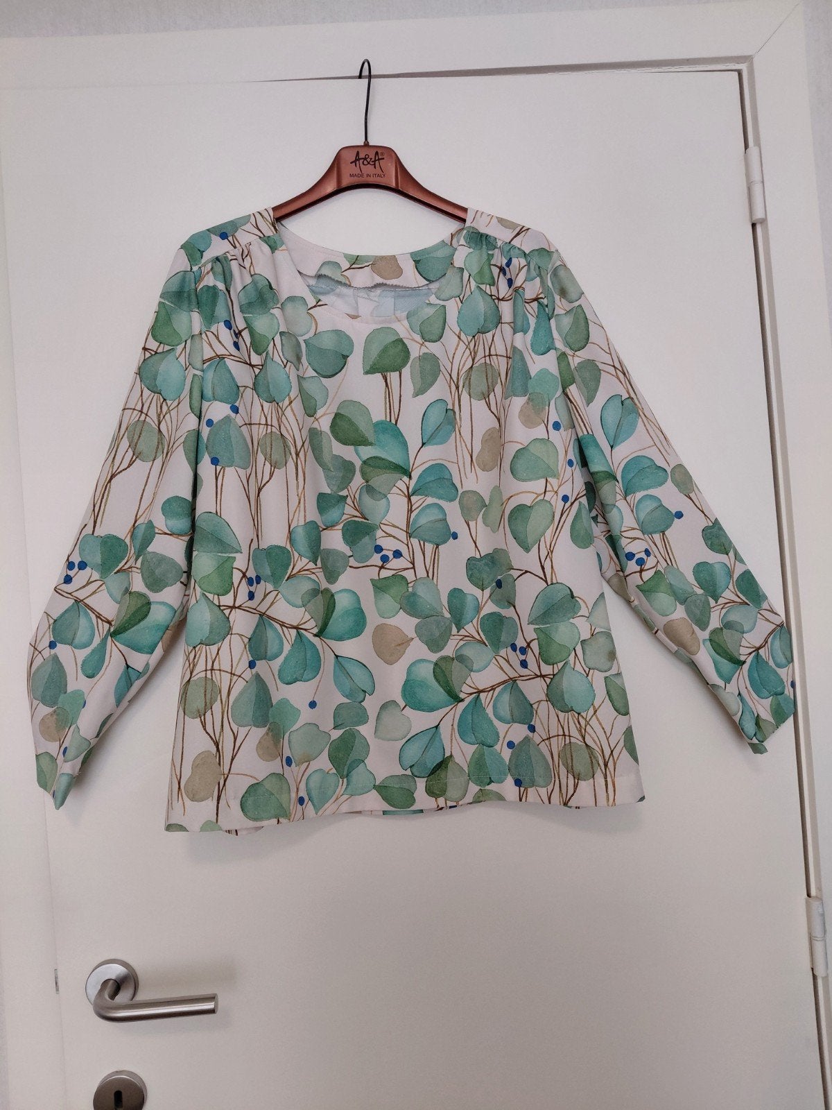 Damesblouse maat L of 44 handgemaakt, Ophalen of Verzenden, Maat 42/44 (L)