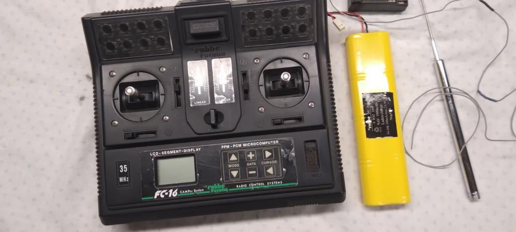 Radio futaba fc14, Ophalen