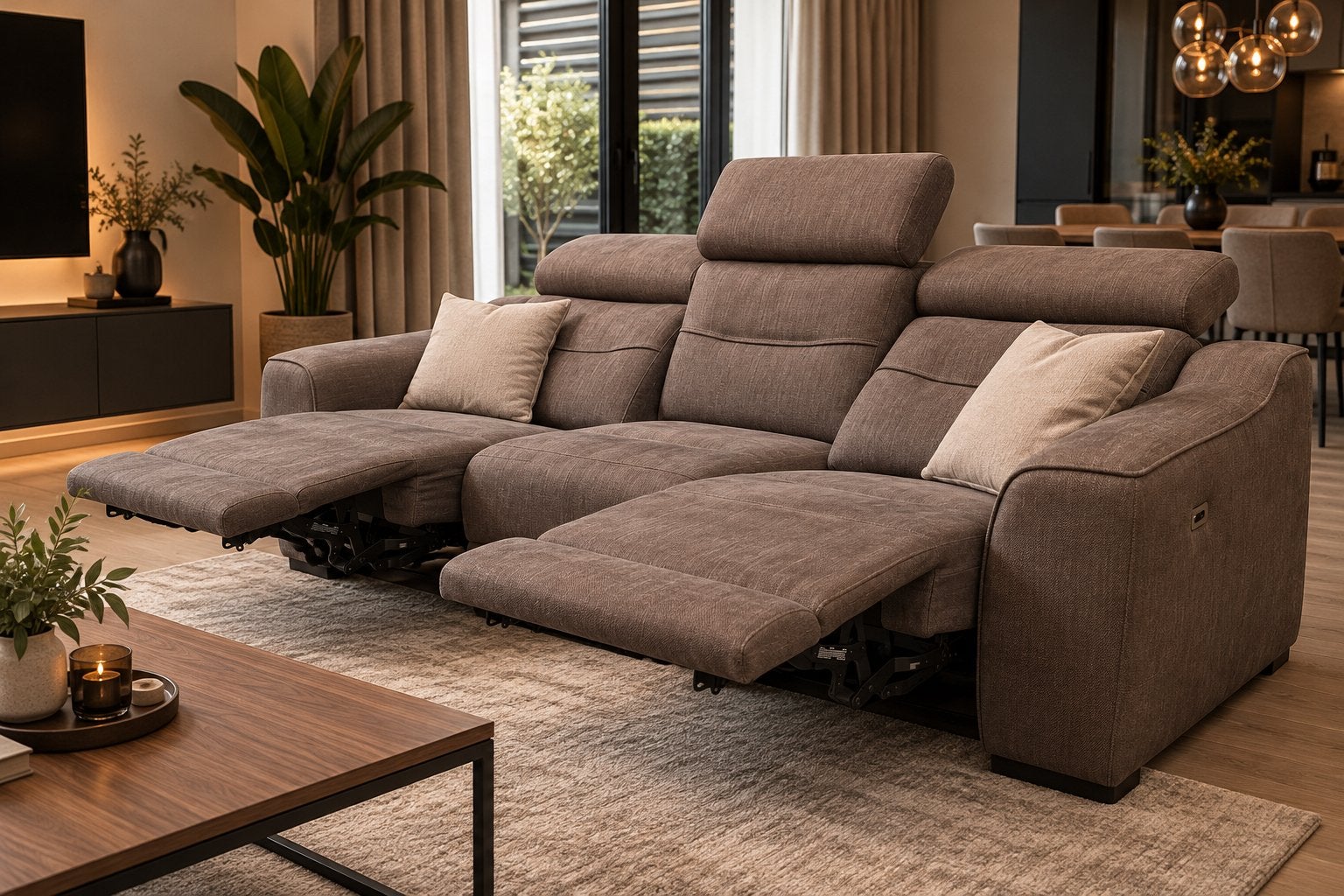 Livraison gratuite — Canapé relax électrique, Enlèvement ou Envoi, Utilisé