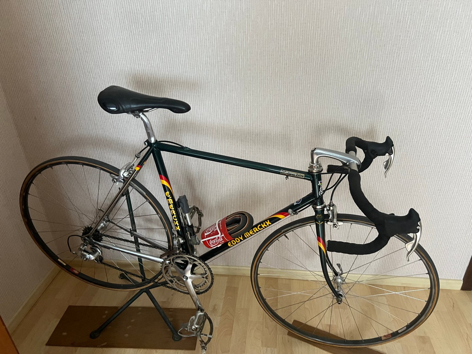 Retro Eddy Merckx fiets., Fietsen en Brommers, Gebruikt, Overige maten, 53 tot 57 cm, Ophalen