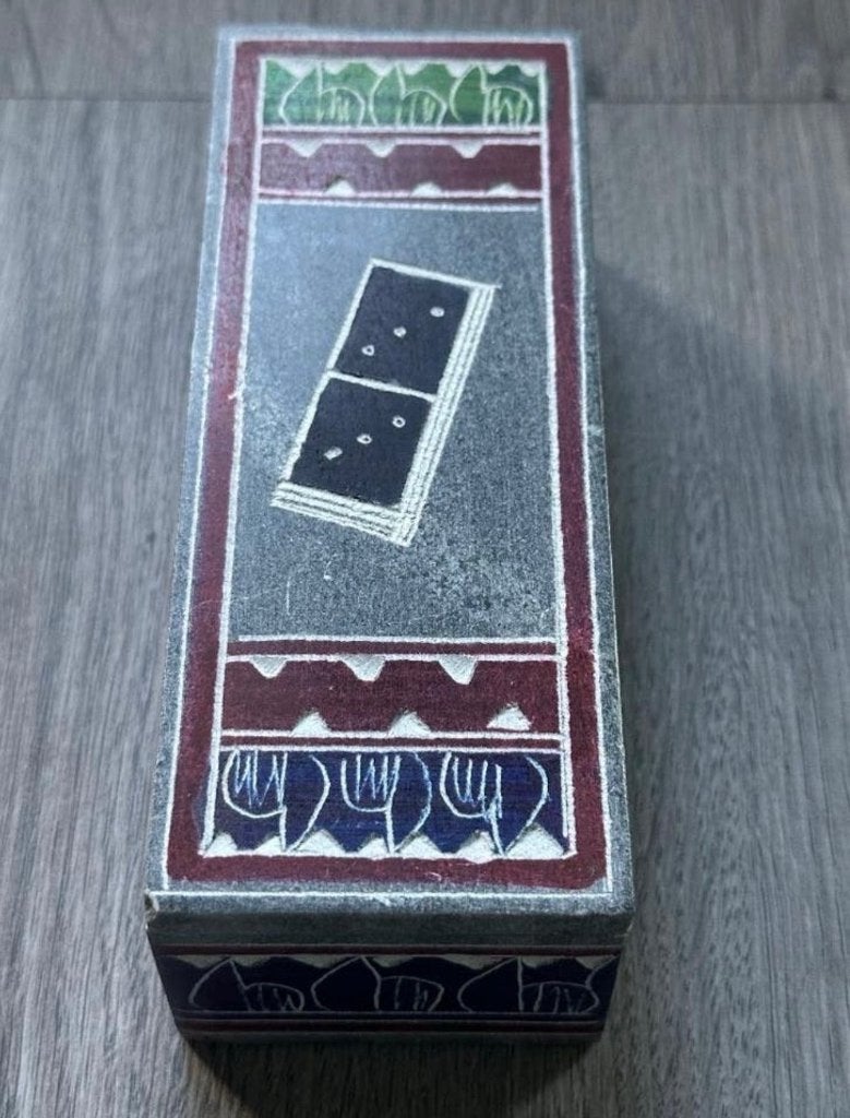 Jeux de dominos en Stéatite "pierre à savon" 28pc neuf - 20€, Antiquités & Art, Enlèvement ou Envoi