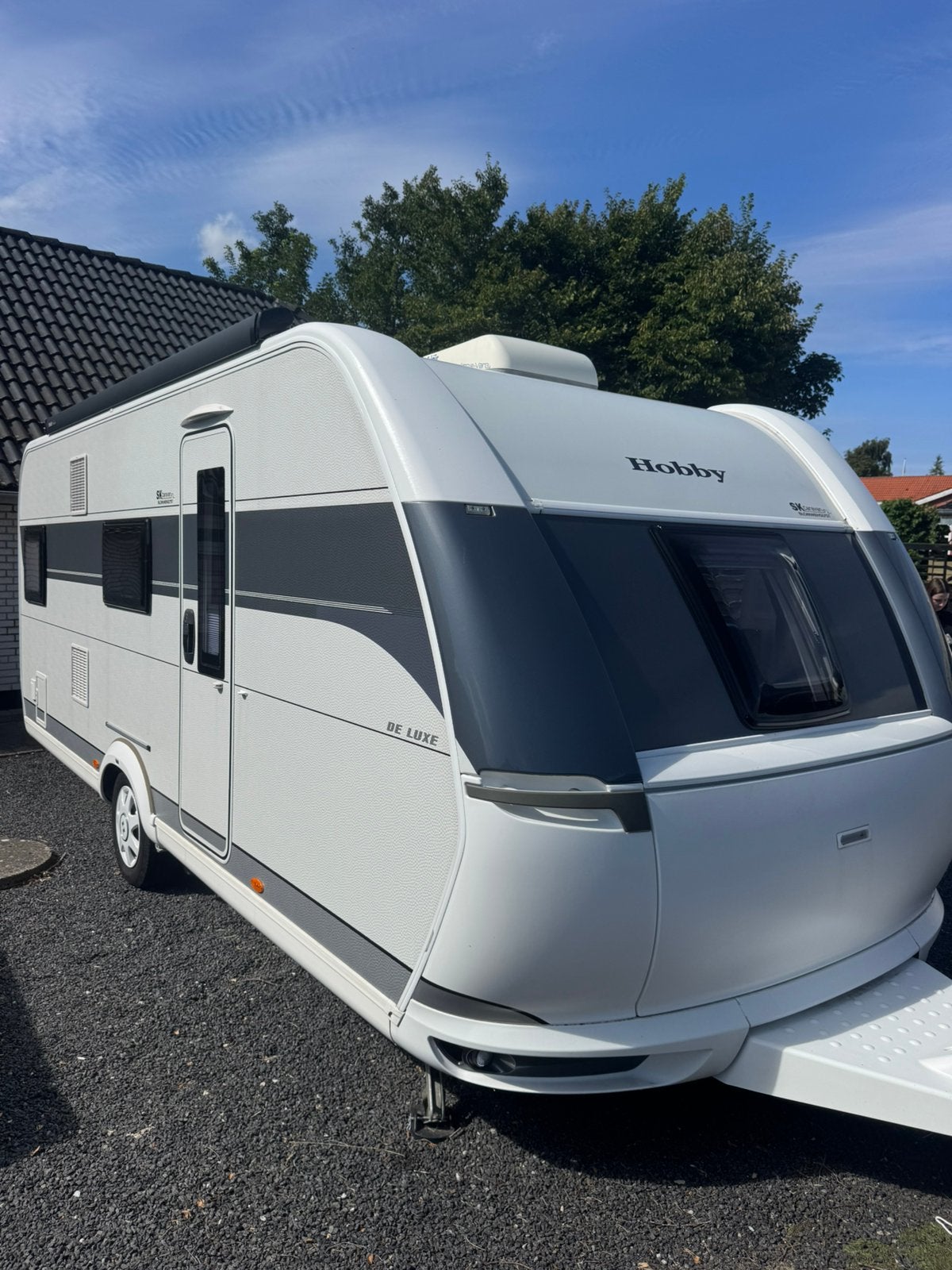 Hobby 545 Kmf de luxe 2024, Caravanes & Camping, Caravanes, Particulier, jusqu'à 6, 1500 - 2000 kg, Hobby, Auvent, Auvent, Enlèvement