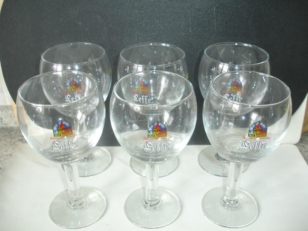 Bierglazen van Leffe, 20cl, degustatie glazen, Verzamelen, Biermerken, Nieuw, Glas of Glazen, Leffe, Ophalen of Verzenden