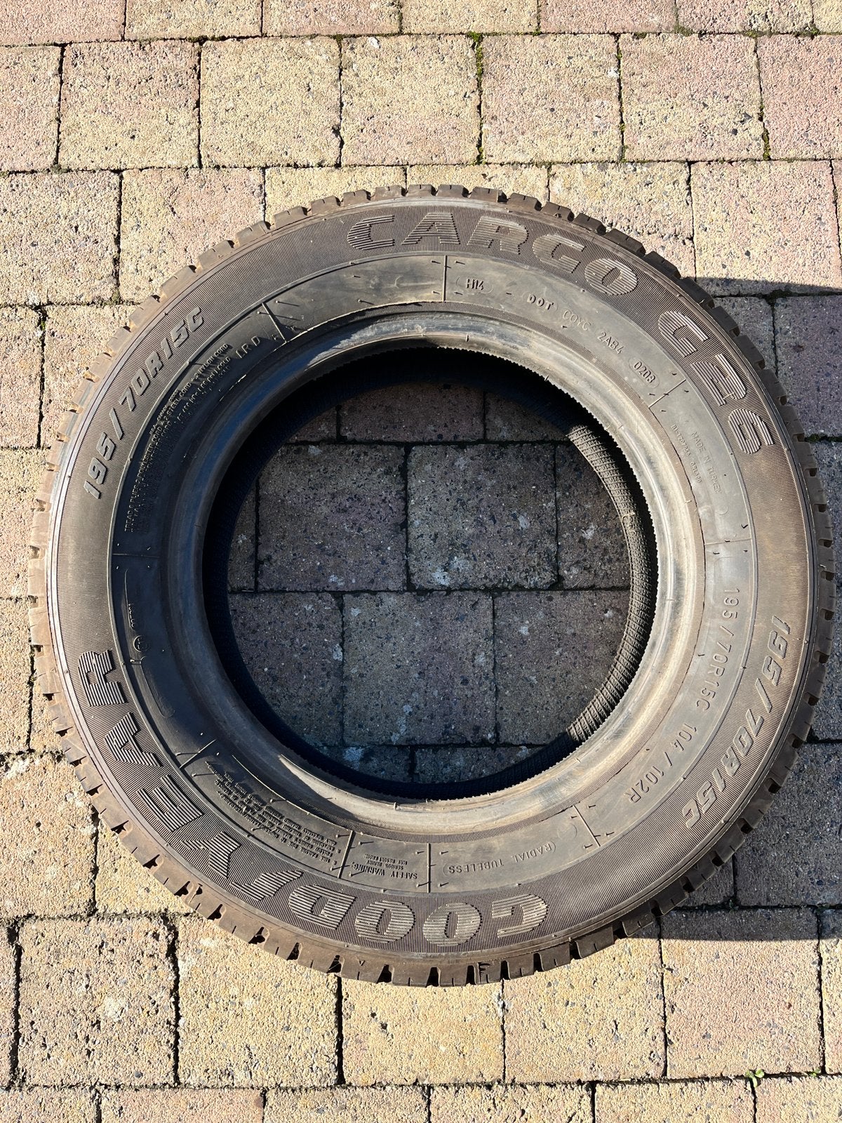 Pneumatique Goodyear Cargo G26 195/70R/15C, Enlèvement, Neuf