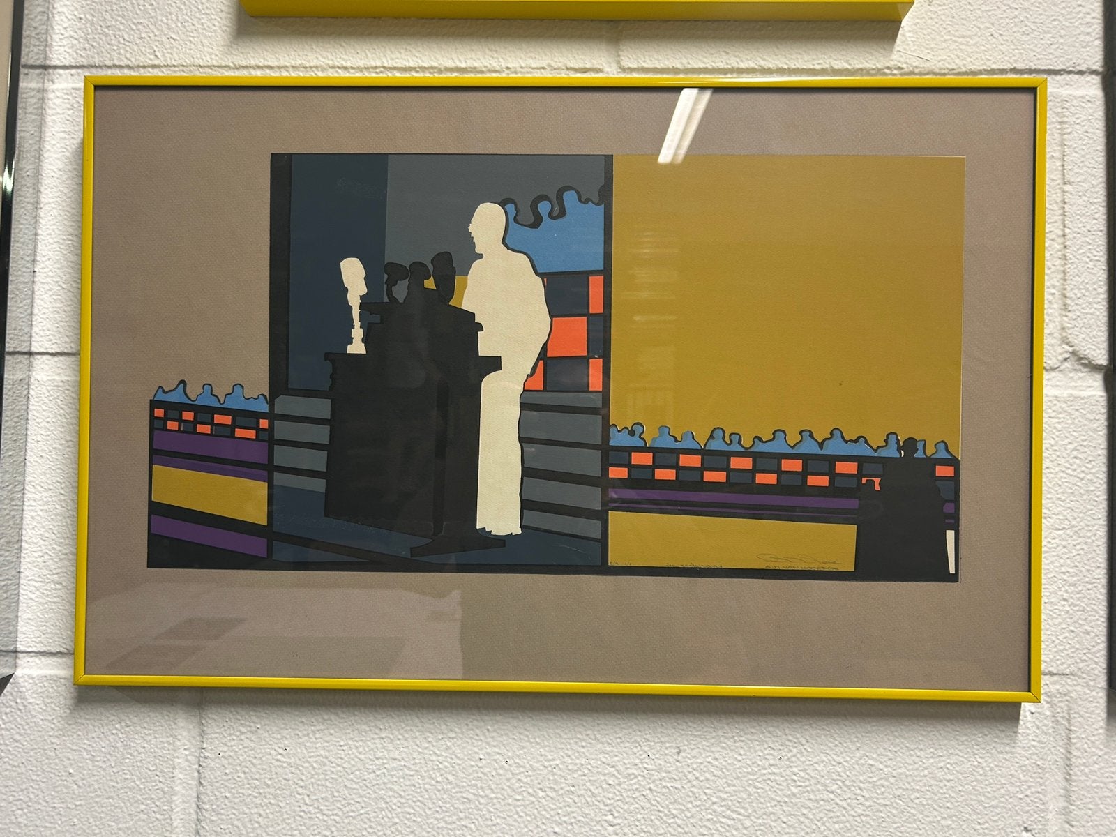 Anne-Marie Van Hoorick (B)- “ Februari”, Antiek en Kunst, Kunst | Litho's en Zeefdrukken, Gelimiteerde oplage, Ophalen, Zeefdruk