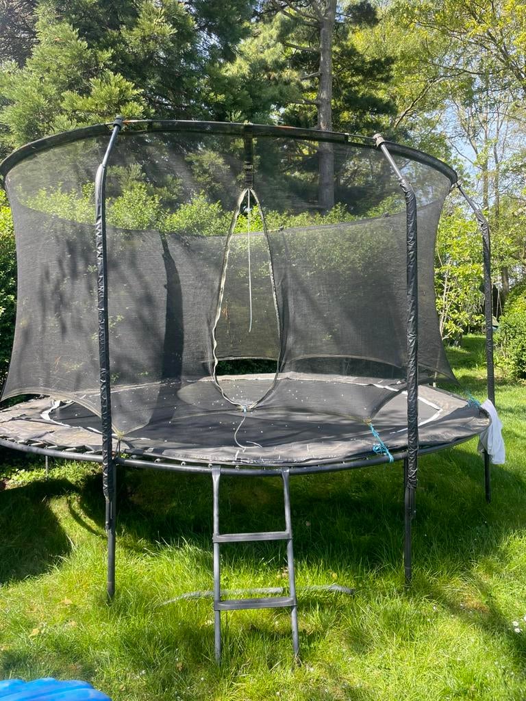 trampoline, Ophalen, Zo goed als nieuw