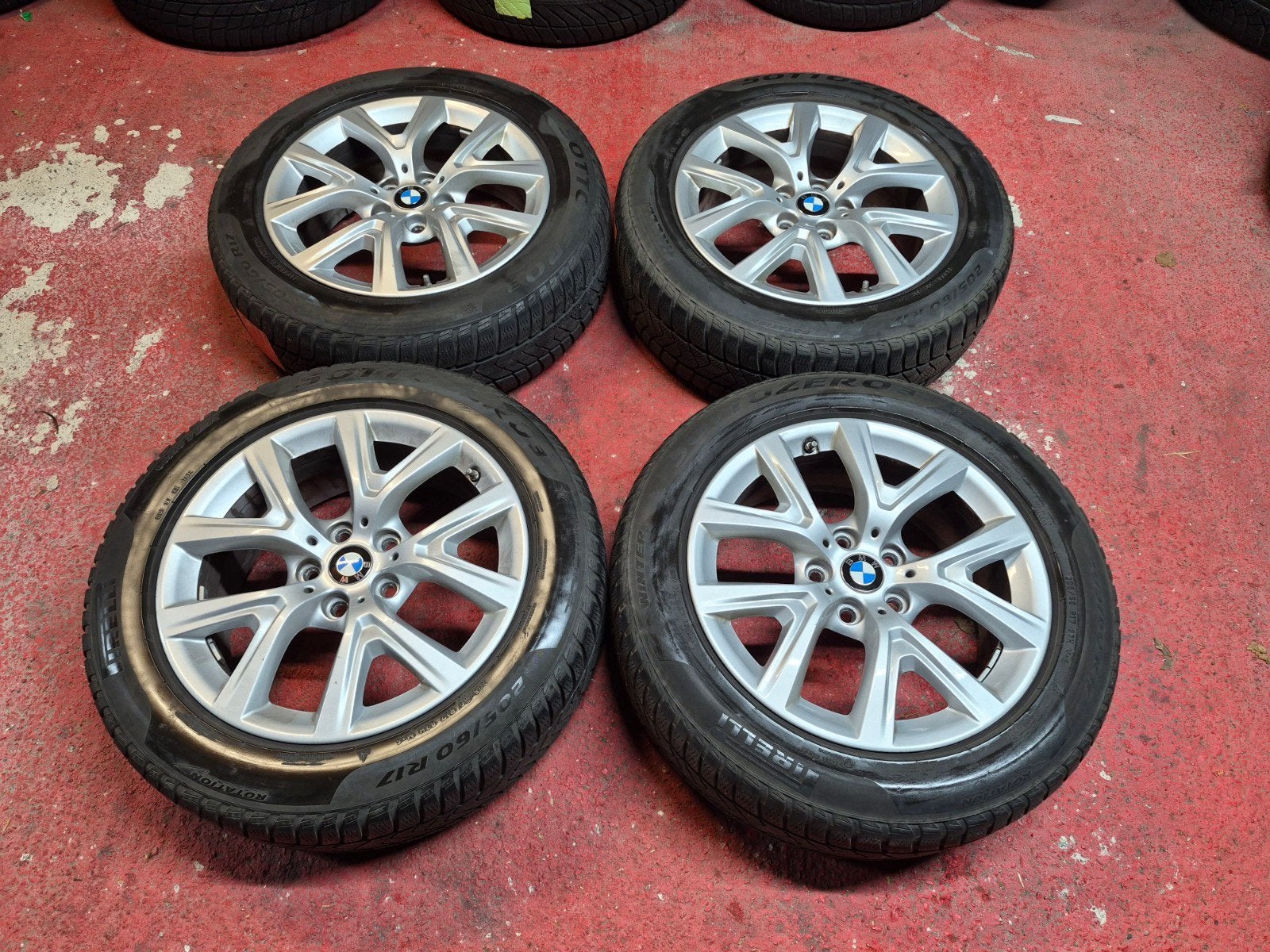 Jantes BMW origine 17" kit hiver X1 F48 et X2 F39 5x112, Autos : Pièces & Accessoires, Enlèvement, Utilisé, BMW