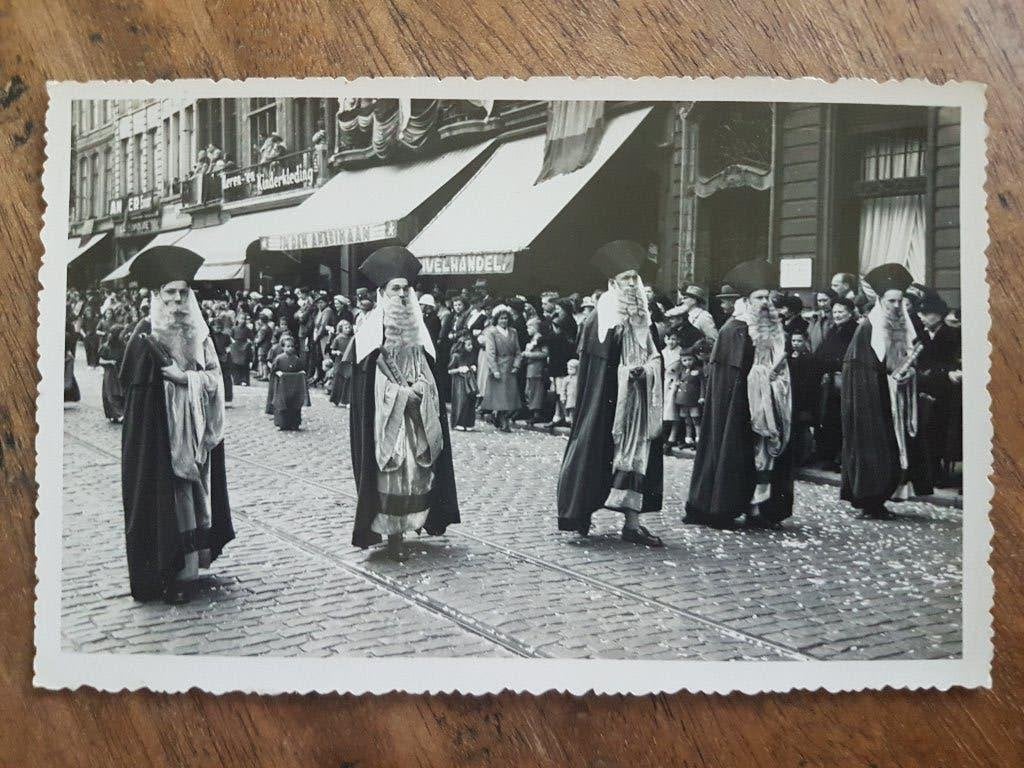 Fotokaart Mechelen Processie Hanswijck 1950, Ophalen of Verzenden, 1940 tot 1960, Ongelopen, Antwerpen