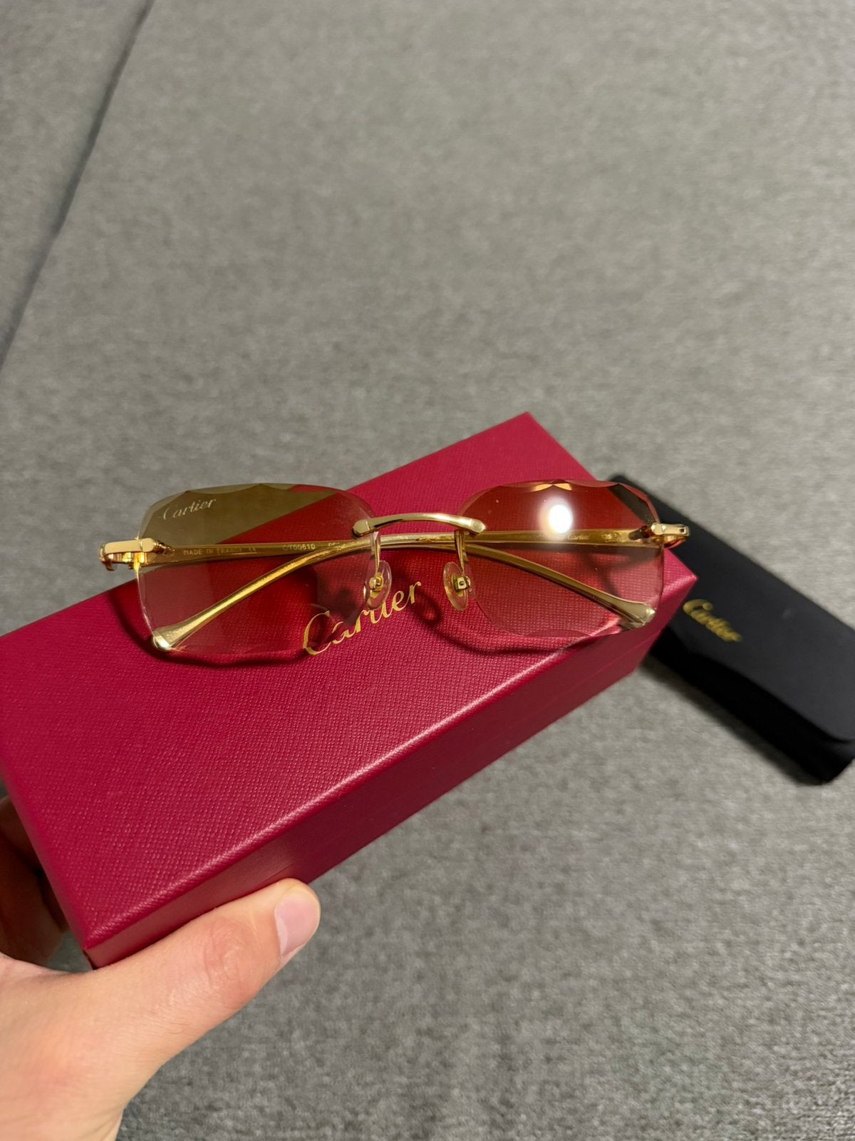 Lunettes de soleil Cartier, Enlèvement, Neuf, Lunettes
