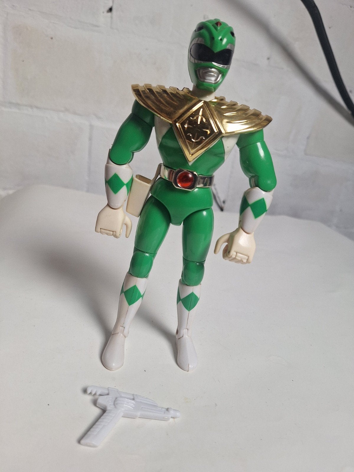 Mighty Morphin Power Rangers -  8inch Green Ranger - 1993, Ophalen of Verzenden, Gebruikt
