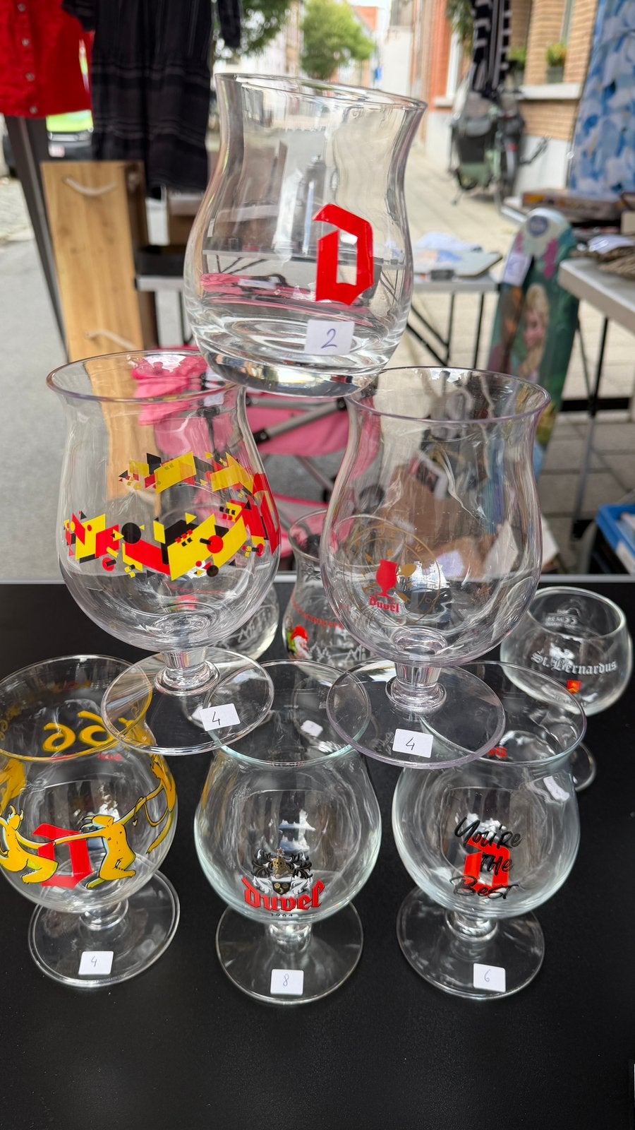 6 divelglazen in 1 lot, Verzamelen, Ophalen of Verzenden, Zo goed als nieuw